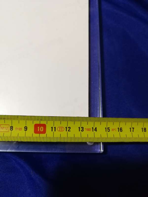 Magnetic Clear Acrylic/ perspex Desktop Frame