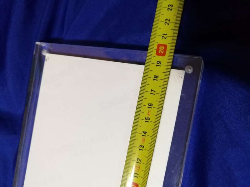 Magnetic Clear Acrylic/ perspex Desktop Frame