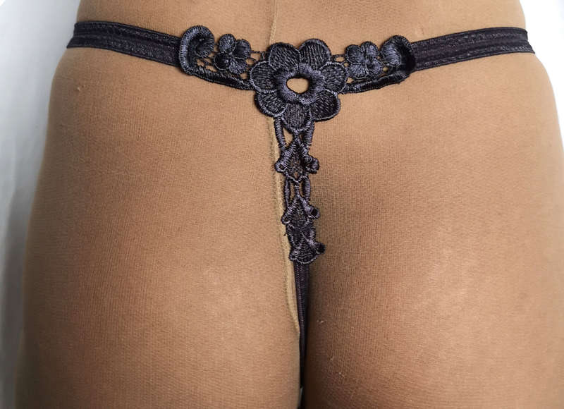 Black G string