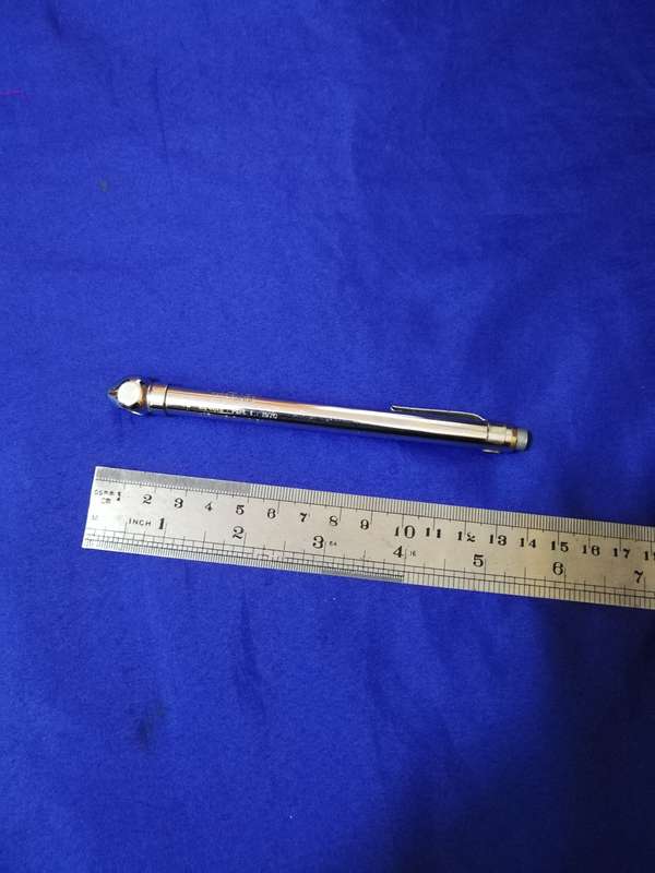 Vintage PCL- Made in England Tyre Pressure Gauge Metal Tool-  Collectible Sheffield