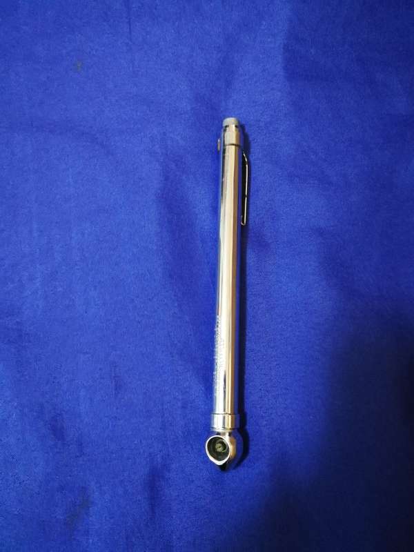 Vintage PCL- Made in England Tyre Pressure Gauge Metal Tool-  Collectible Sheffield