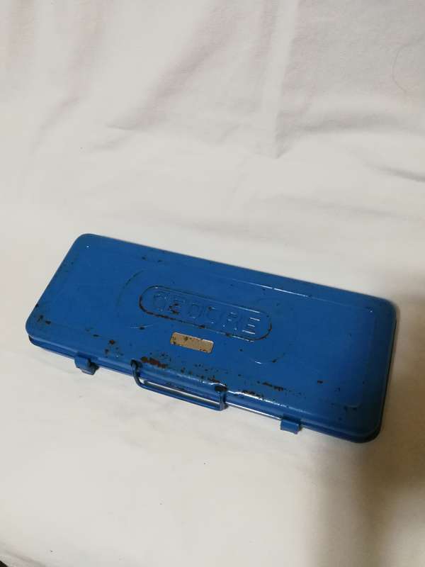 GEDORE TMZ 19 Empty Steel Case- Vintage
