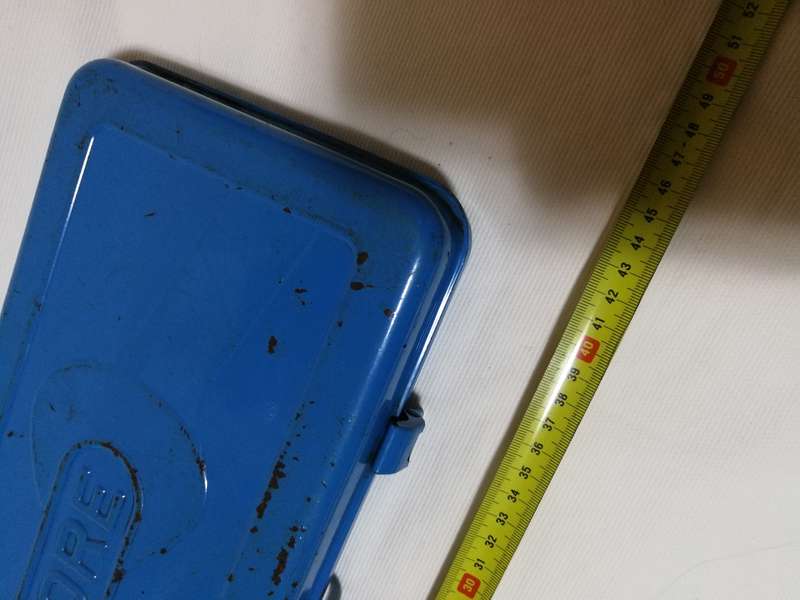 GEDORE TMZ 19 Empty Steel Case- Vintage