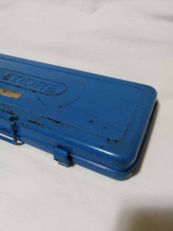 GEDORE TMZ 19 Empty Steel Case- Vintage
