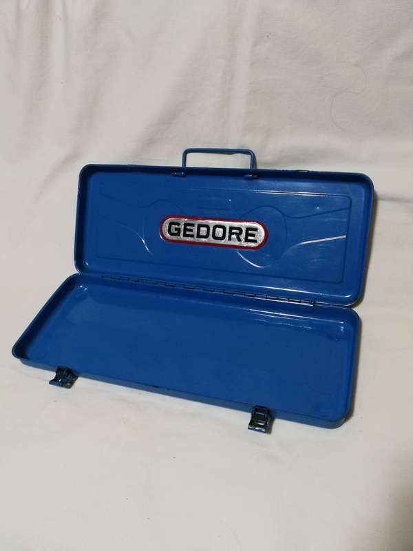 GEDORE TMZ 19 Empty Steel Case- Vintage