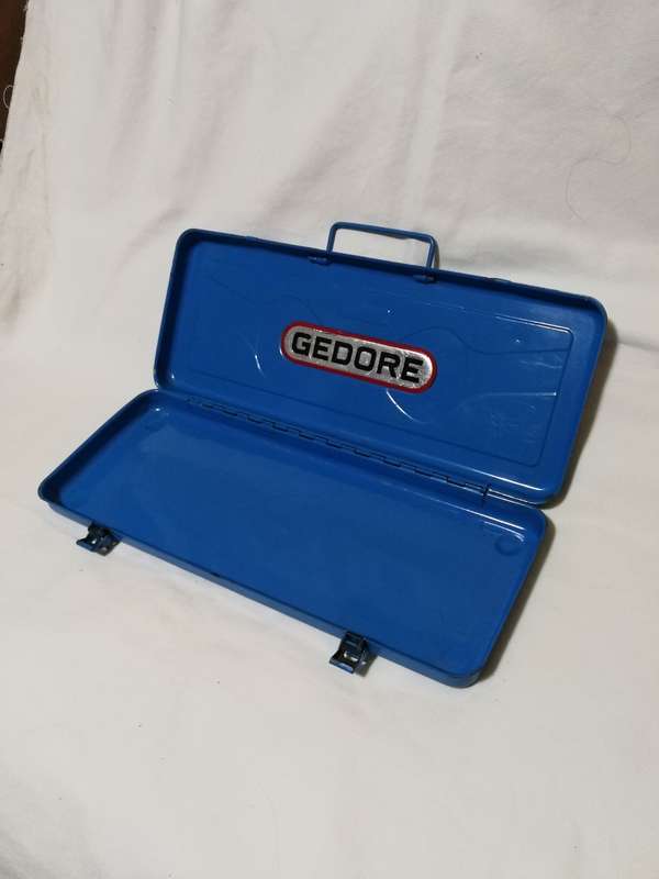 GEDORE TMZ 19 Empty Steel Case- Vintage