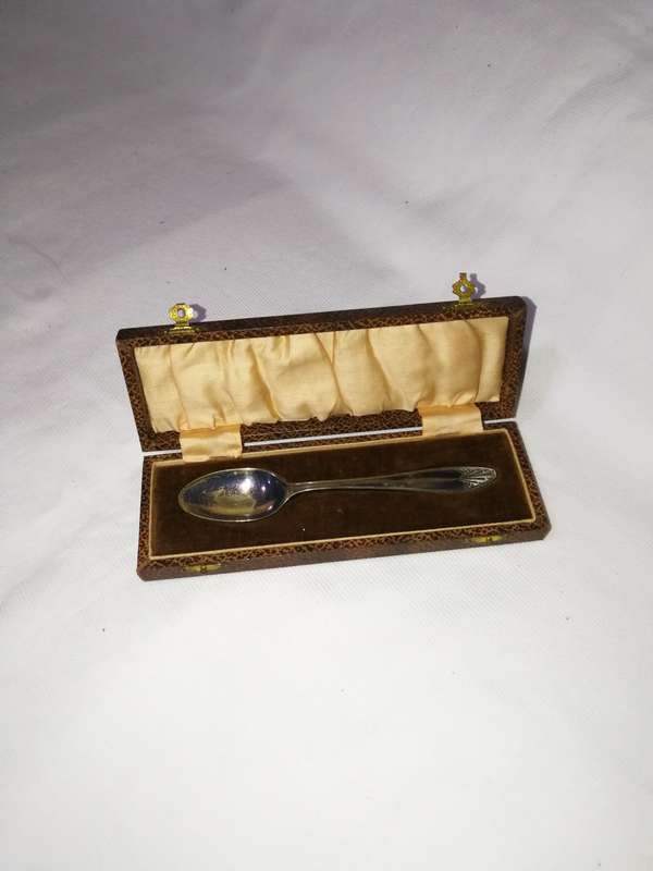 Vintage Baptism/ Christening Spoon- EPNS