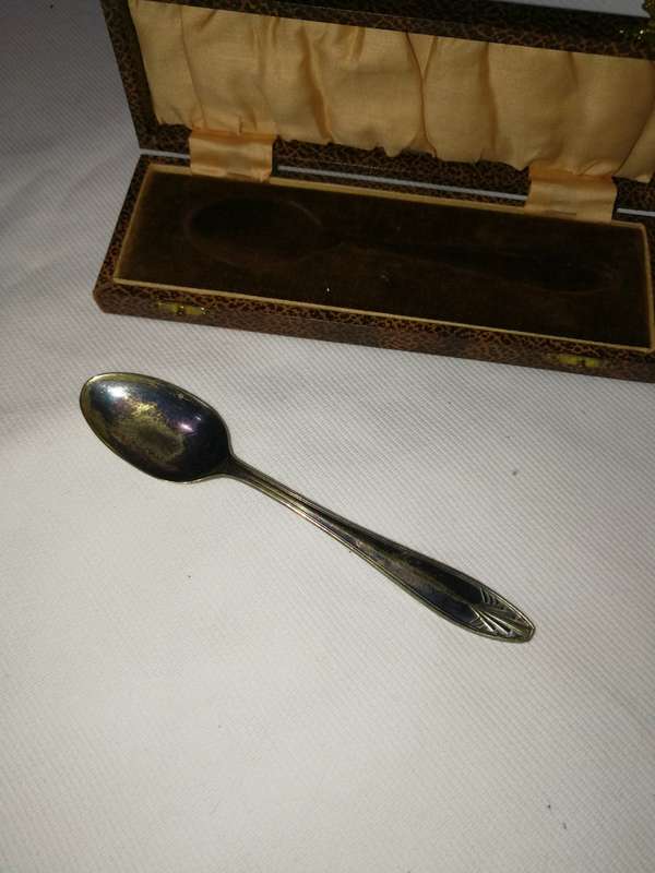 Vintage Baptism/ Christening Spoon- EPNS