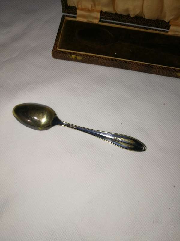 Vintage Baptism/ Christening Spoon- EPNS