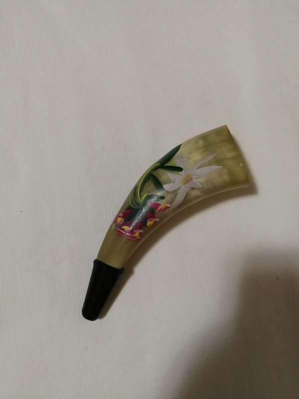 Switzerland Experience (Horn loud), Handpainted- Vintage