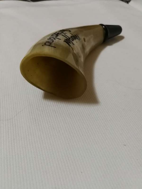 Switzerland Experience (Horn loud), Handpainted- Vintage