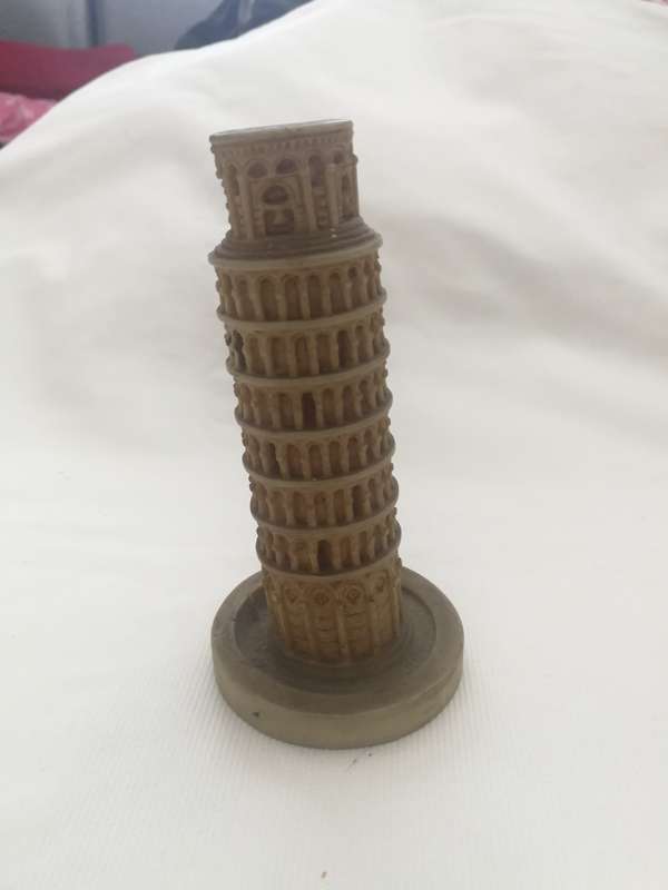 Leaning Tower of Pisa Souvenir Statue 6" Sculpture Italy
