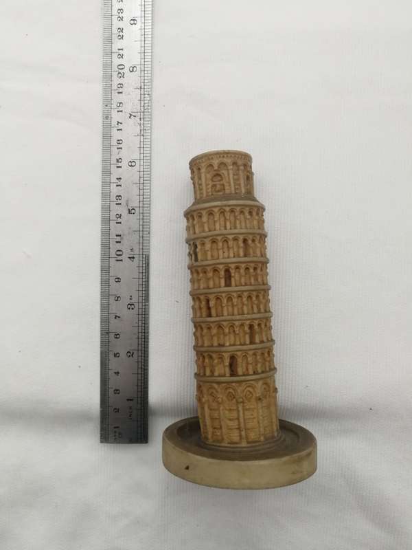 Leaning Tower of Pisa Souvenir Statue 6" Sculpture Italy