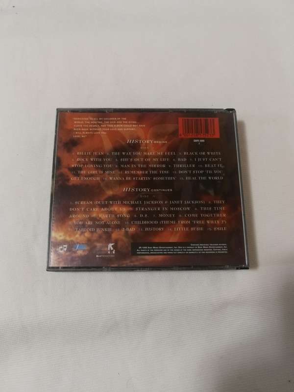 Michael Jackson History-Past, Present and Future Book1 (CD set, 1995)