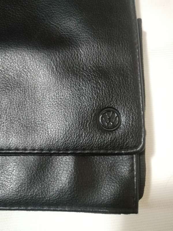VW Owner's Manual Leather Case Owners Guide Book OEM- Vintage