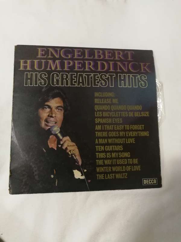 Engelbert Humperdinck  His Greatest Hits- LP