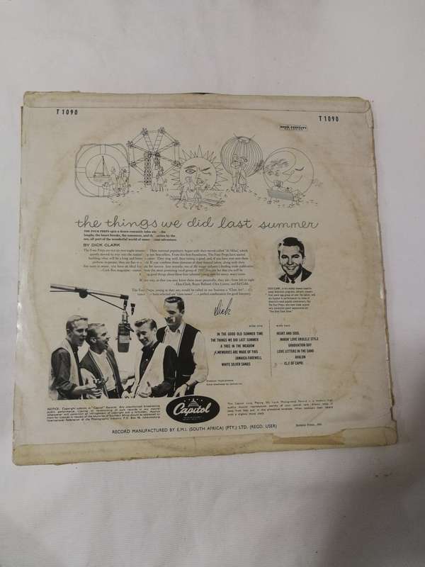 The Things We Did Last Summer and More- The Four Preps- 1958 LP