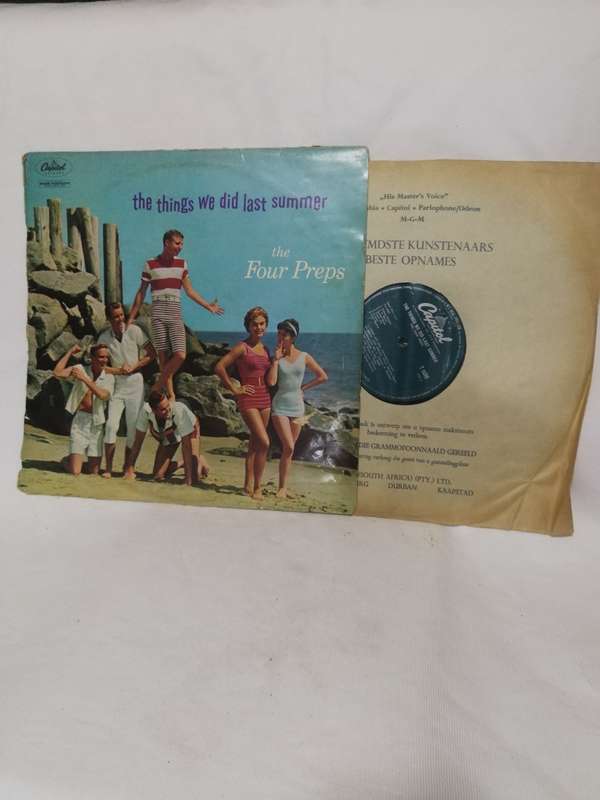 The Things We Did Last Summer and More- The Four Preps- 1958 LP