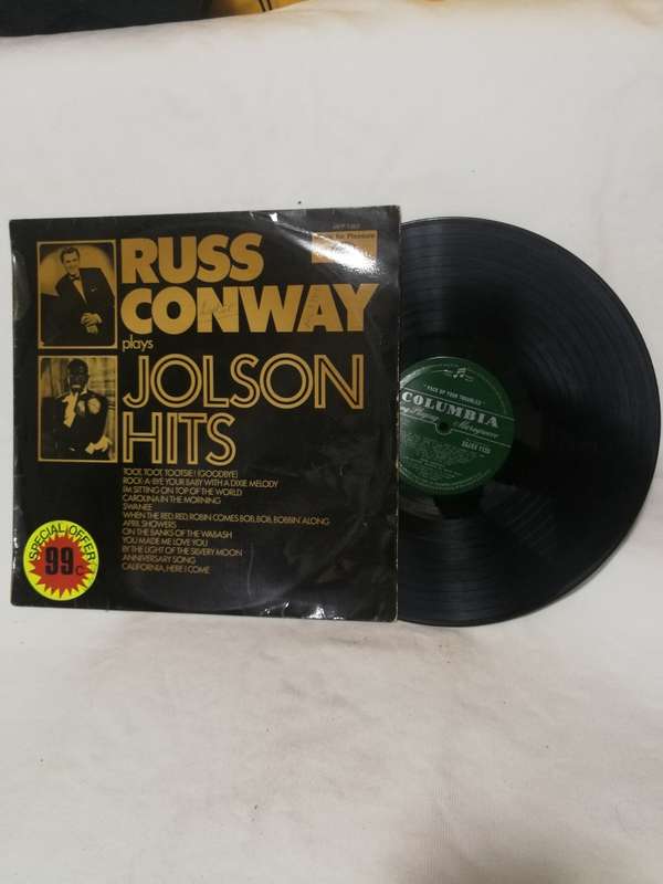 RUSS Conway- Plays JOLSON Hits LP