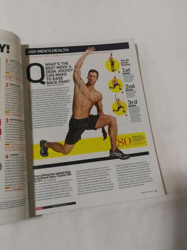 Men's Health Magazine [South Africa] (August 2012)