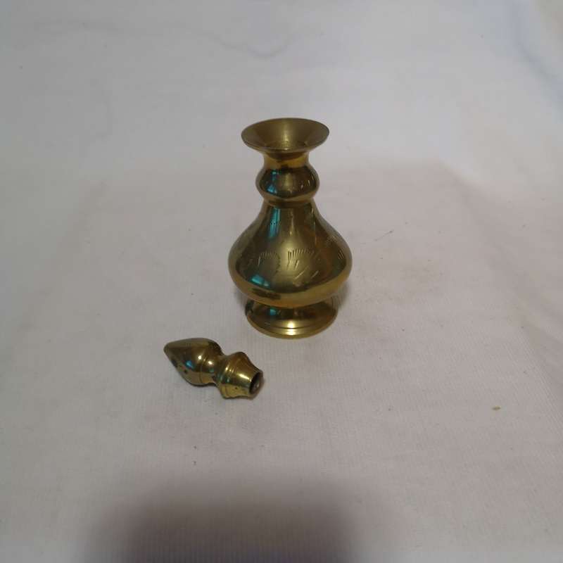 Vintage Solid Brass Oil/ Water Pitcher