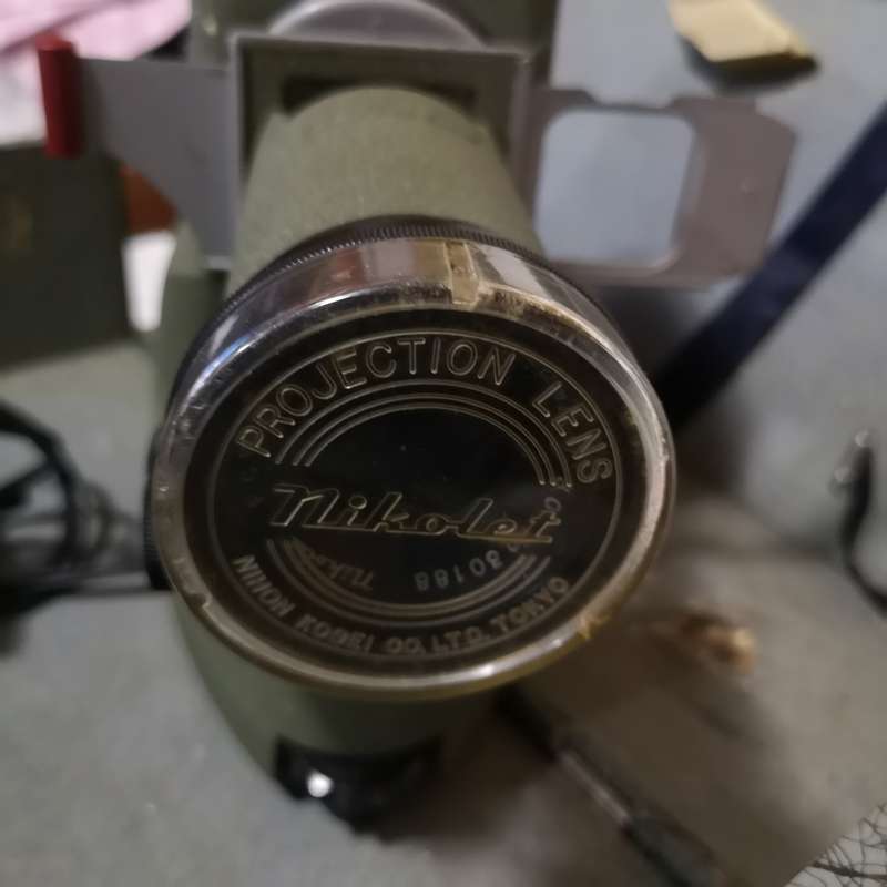 Antique Japanese Nikolet Projection Machine 35mm. Beautiful Piece
