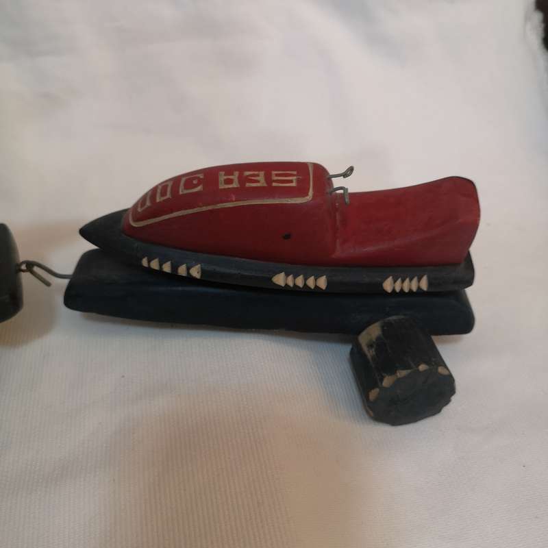 Handmade Bakkie in Solid Wood  & Jet Ski and Ranger.