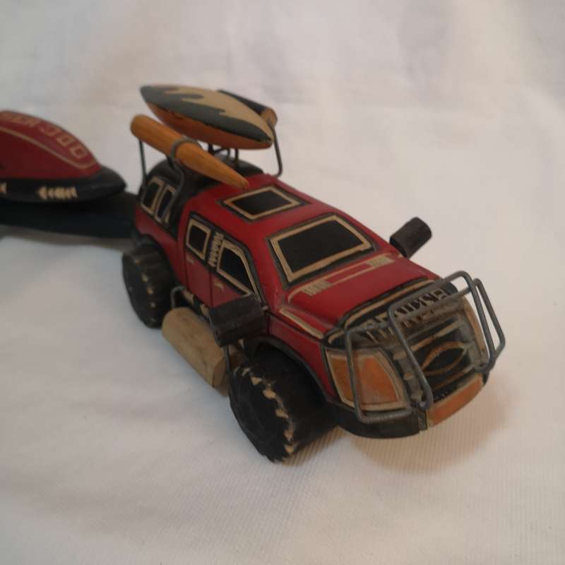 Handmade Bakkie in Solid Wood  & Jet Ski and Ranger.