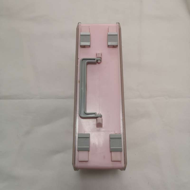 Double Sided Hard Plastic Craft N Go Pink Storage Organizer