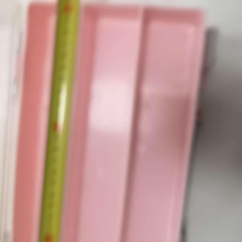 Double Sided Hard Plastic Craft N Go Pink Storage Organizer