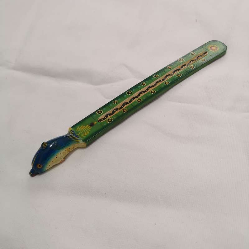 Vintage Incense Burner Stick holder- Unique Handmade & Handpainted