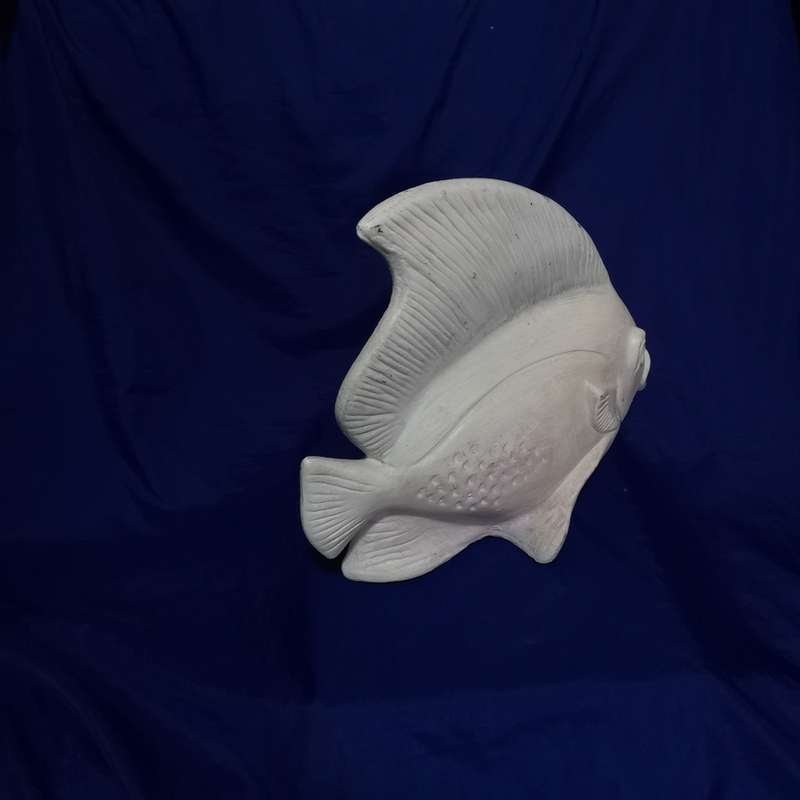 Large Ceramic Angel fish. Beautiful Display piece