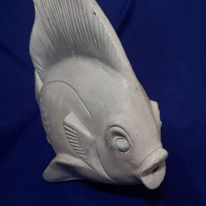 Large Ceramic Angel fish. Beautiful Display piece