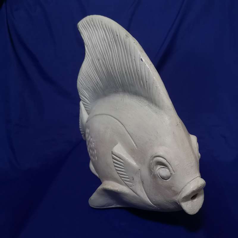 Large Ceramic Angel fish. Beautiful Display piece
