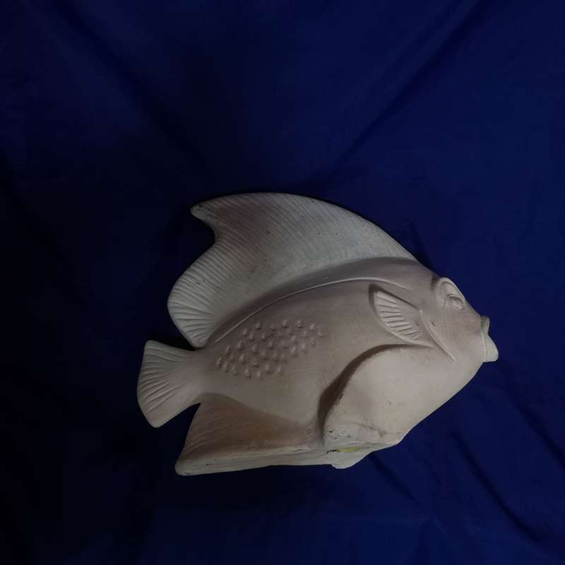 Large Ceramic Angel fish. Beautiful Display piece