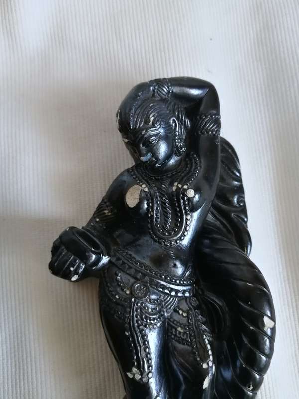 2 x semi-nude "Äpsara" Oriental Ornaments for restoration. Vintage