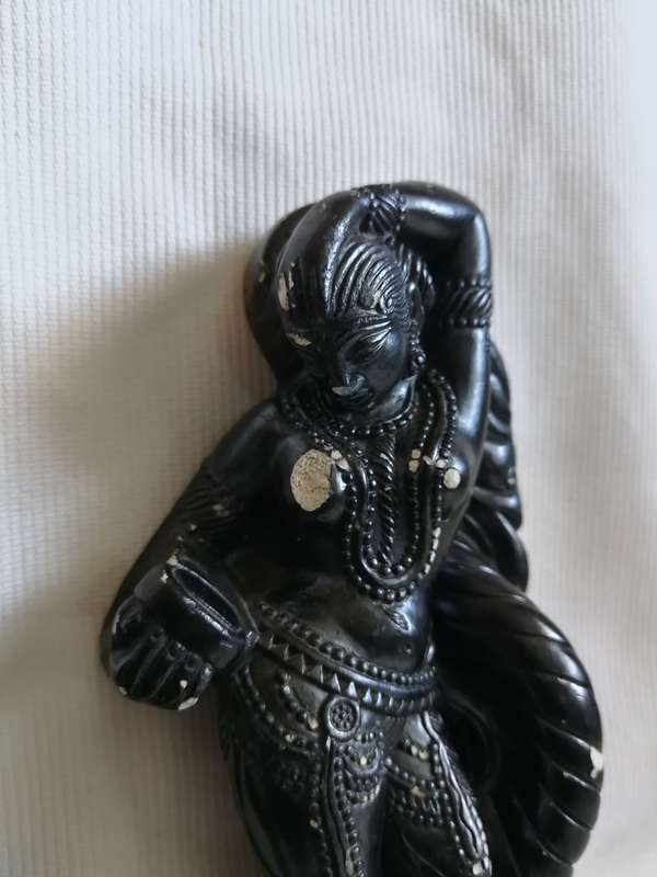 2 x semi-nude "Äpsara" Oriental Ornaments for restoration. Vintage