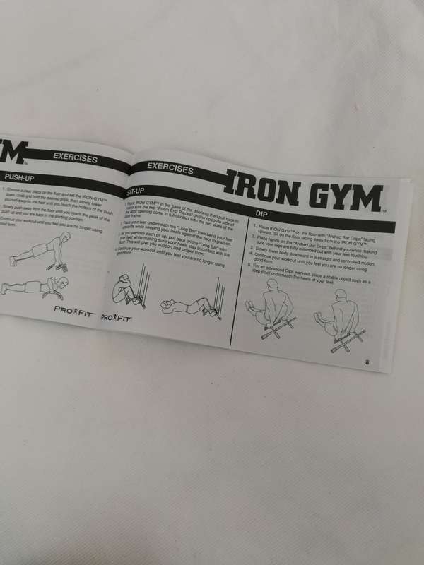 IRON GYM Booklet