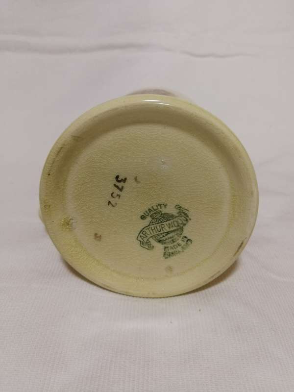 Vintage Arthur Wood Porcelain Tankard No 3752 "Oliver Asks for More".