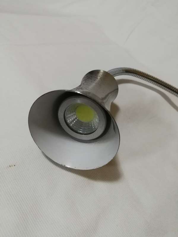 Adjustable "Zebbies" Lamp Stand with Clip and Switch