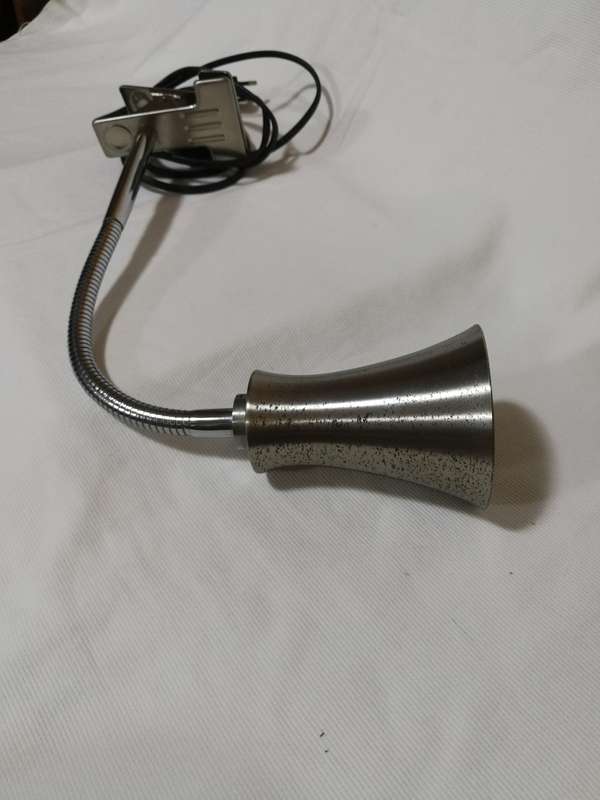 Adjustable "Zebbies" Lamp Stand with Clip and Switch