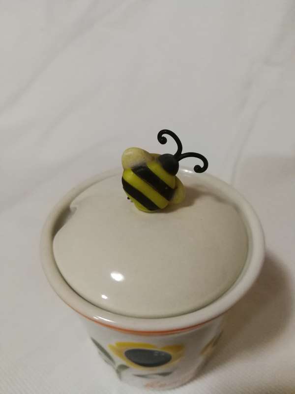 Joie MSC Ceramic Lidded Honey Dish