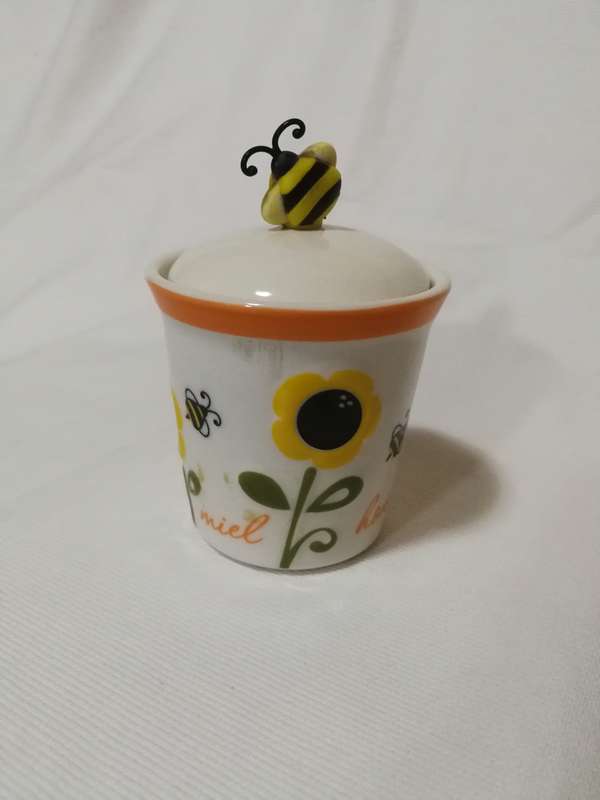 Joie MSC Ceramic Lidded Honey Dish