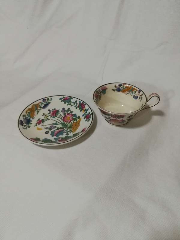 Wedgwood Etruria Tea/Coffee Cup. England Peony Shaped Early 1900s