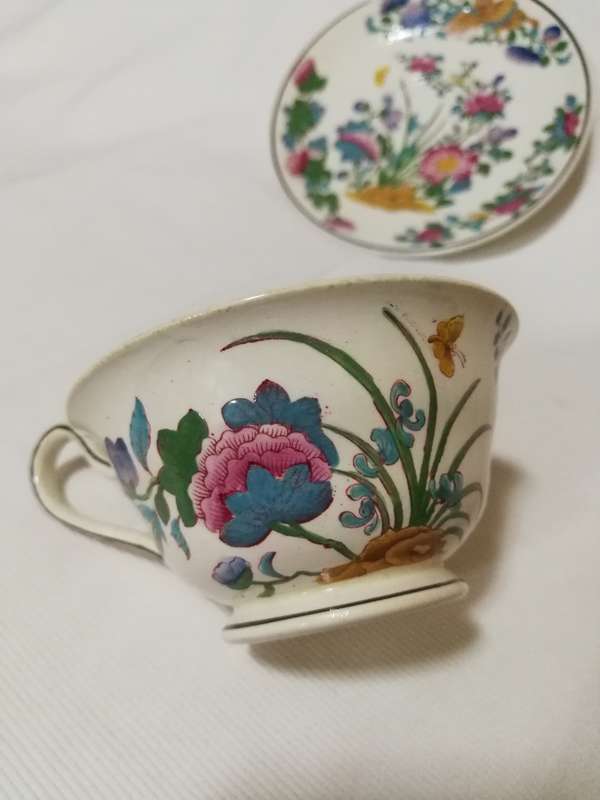 Wedgwood Etruria Tea/Coffee Cup. England Peony Shaped Early 1900s