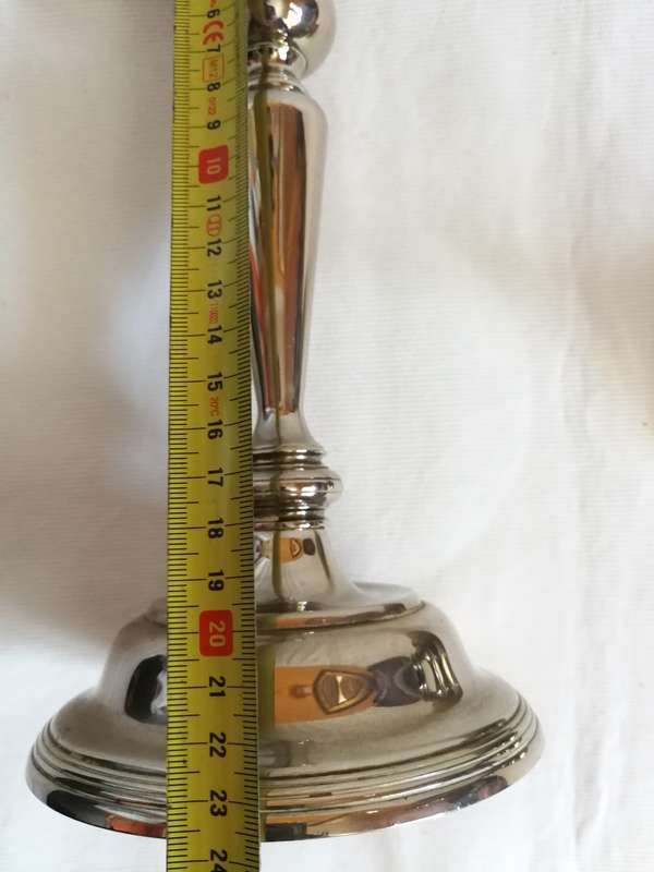 Vintage candlestick pair candlestick silver candlestick candle holder silver plated
