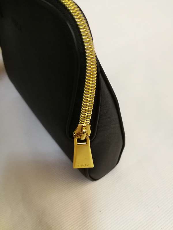 FURLA Cosmetic pouch with Gold plated zipper