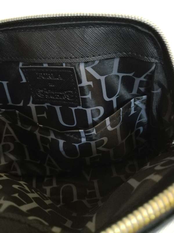 FURLA Cosmetic pouch with Gold plated zipper