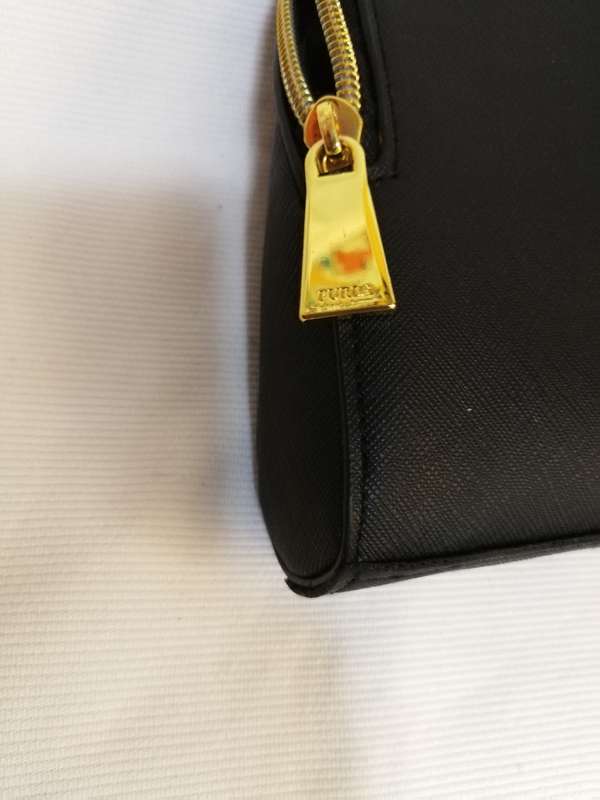 FURLA Cosmetic pouch with Gold plated zipper