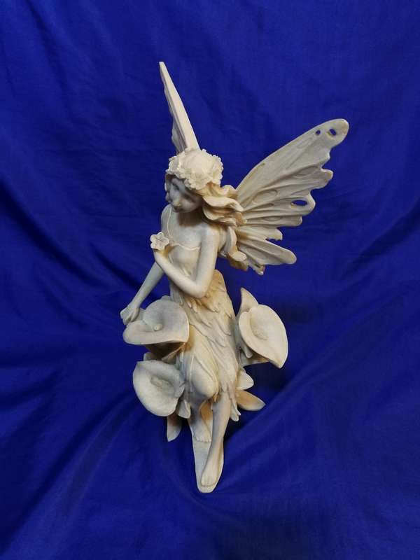 Fairy with Butterfly Wings Garden Statuette- Beautiful Smile